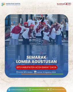 Semarak Lomba Agustusan Bersama BPS Abdya