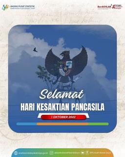 Selamat Hari Kesaktian Pancasila Tahun 2024