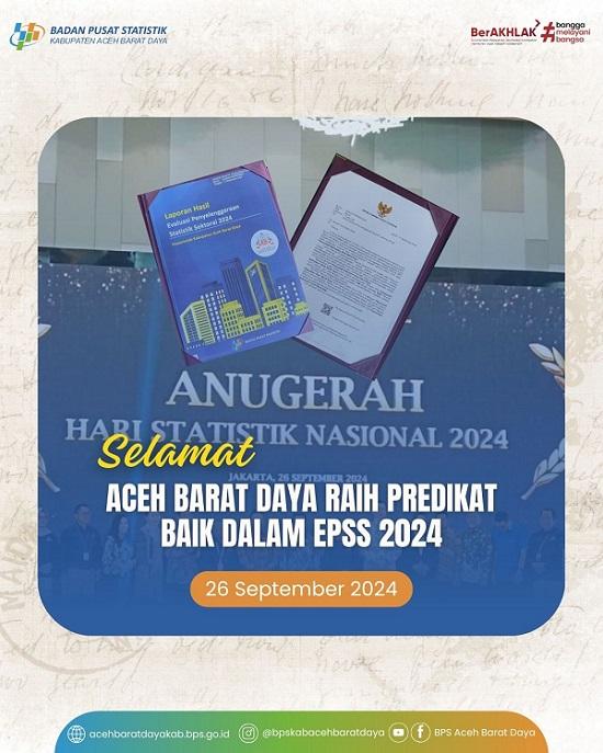 Aceh Barat Daya Raih Predikat Baik dalam EPSS 2024