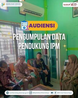 Audiensi Pengumpulan Data Pendukung IPM