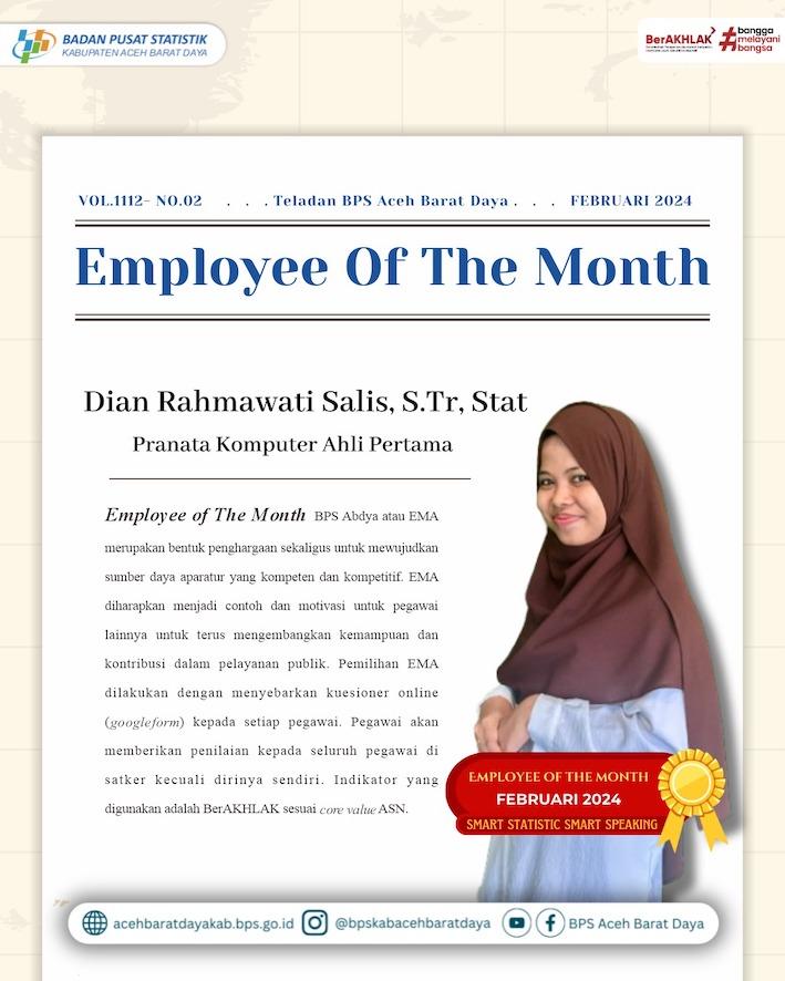 Employee Of The Month Februari 2024