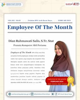 Employee Of The Month Februari 2024