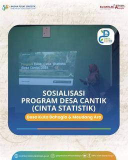 Sosialisasi Pembinaan Desa Cinta Statistik (Desa Cantik)