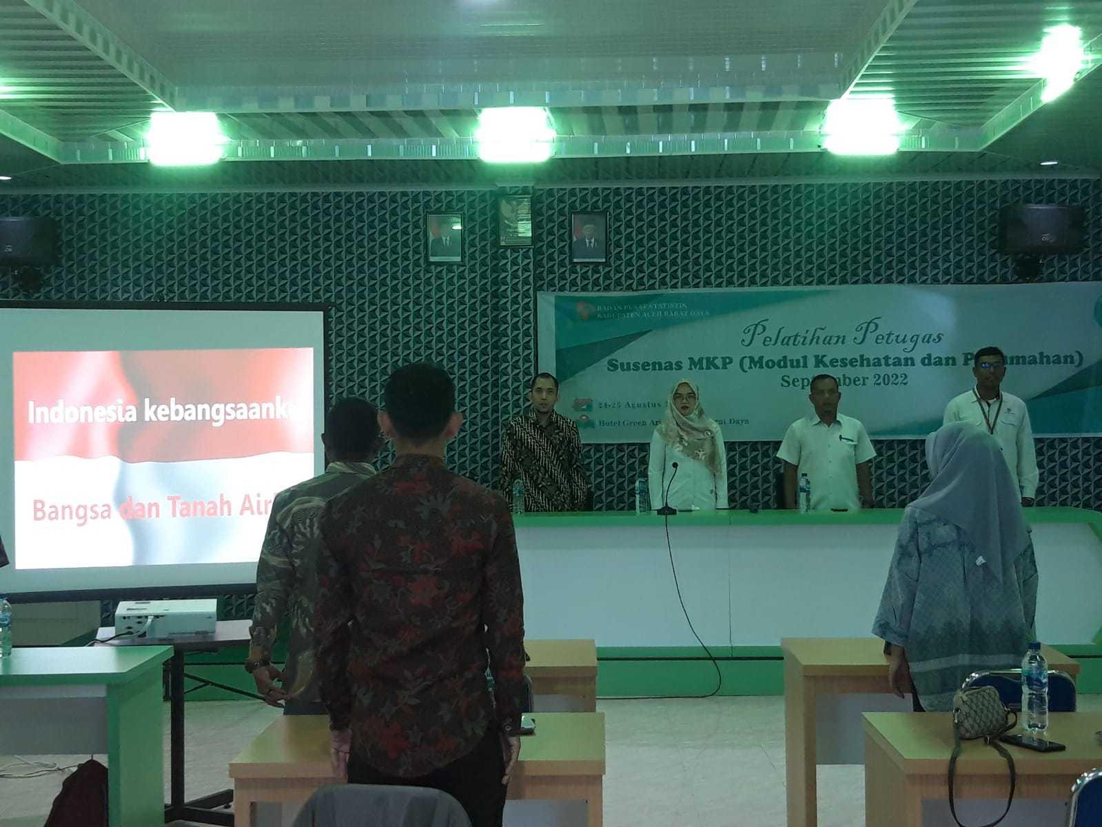 Pelatihan Petugas Susenas MKP (Modul Kesehatan dan Perumahan) September 2022