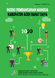 Indeks Pembangunan Manusia Kabupaten Aceh Barat Daya Tahun 2021